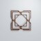 Ekena Millwork Extra Small Lakewood Decorative Fretwork Wood Wall Panels, Walnut, 7 3/8"W x 7 3/8"H x 3/8"T WALW08X08X0375LWDWA - alternate 5